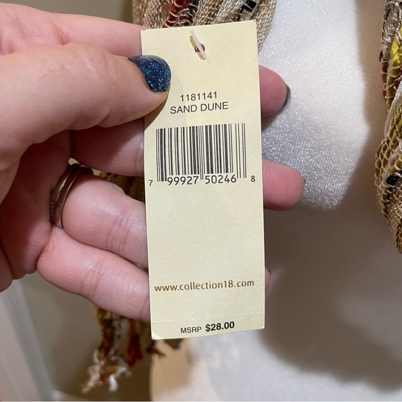 Collection18 Lightweight Scarf Sand Dune - Picture 4 of 5